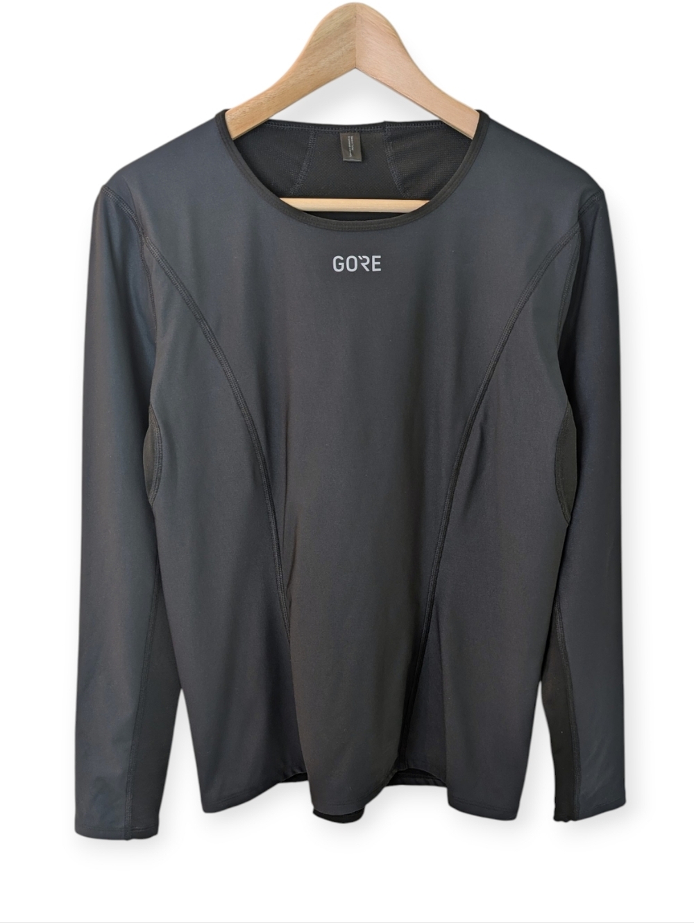 GORE Women's Windstopper Thermo Long Sleeve Base Layer Black XL